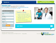 Tablet Screenshot of chemist.com